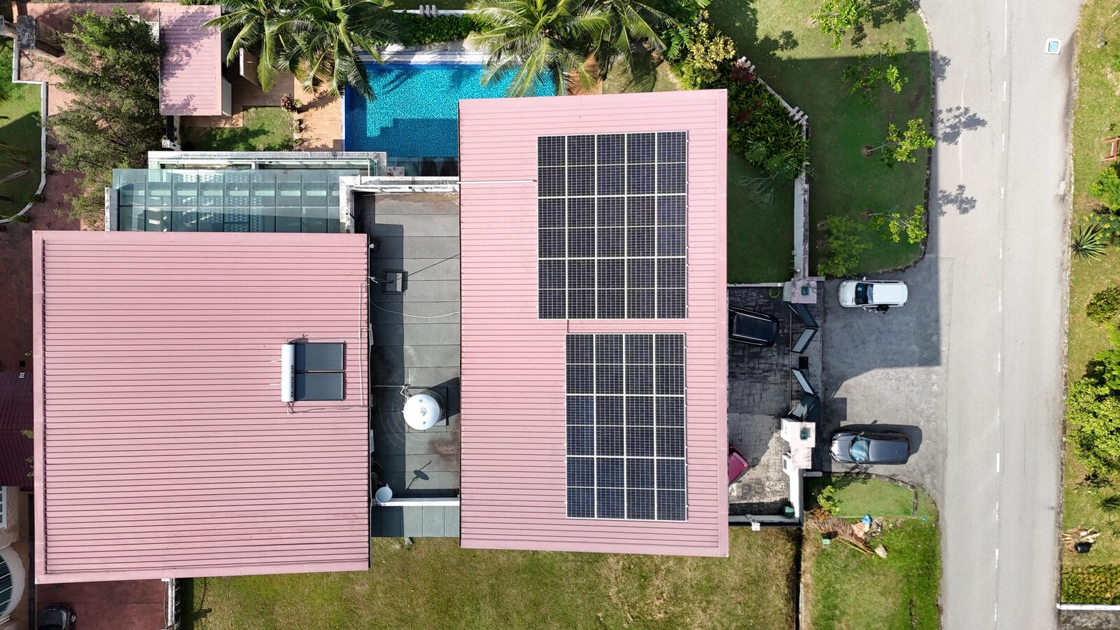 16.47 kWp residential solar installation in Kajang, Selangor