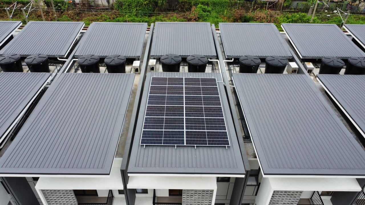 6.06 kWp residential solar installation in Kuala Lumpur