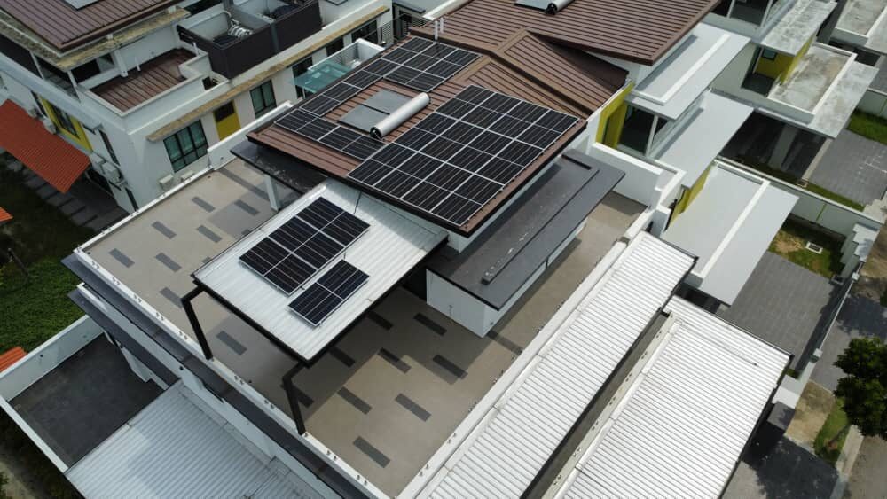 14.76 kWp residential solar installation in Seremban